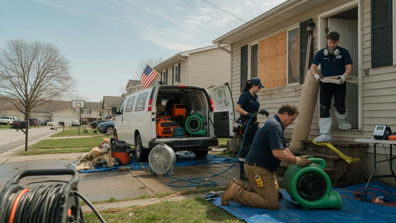 Water Damage Restoration in Binger, OK near me